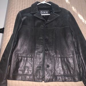 DNK leather black jacket